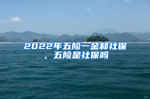 2022年五险一金和社保，五险是社保吗