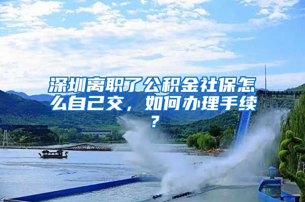 深圳离职了公积金社保怎么自己交，如何办理手续？