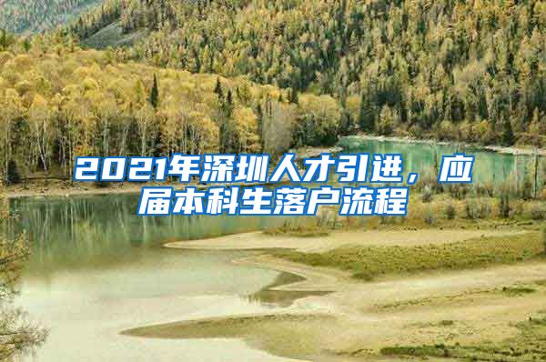 2021年深圳人才引进，应届本科生落户流程