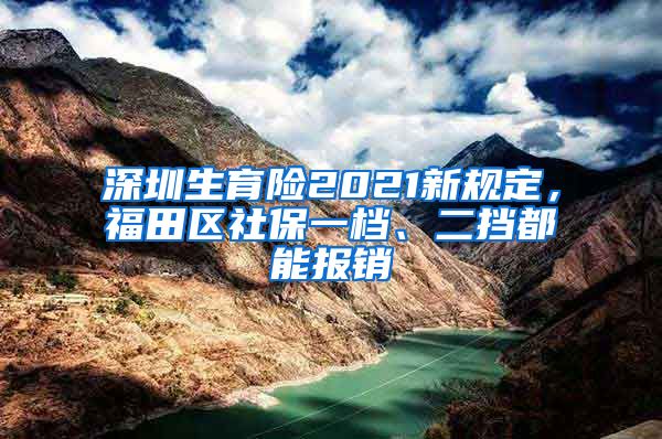 深圳生育险2021新规定，福田区社保一档、二挡都能报销