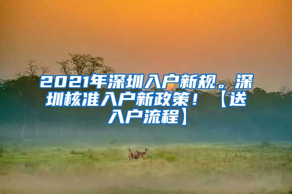 2021年深圳入户新规。深圳核准入户新政策！【送入户流程】