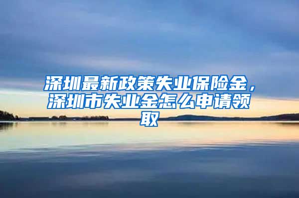 深圳最新政策失业保险金，深圳市失业金怎么申请领取