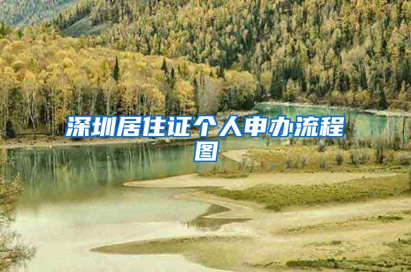 深圳居住证个人申办流程图