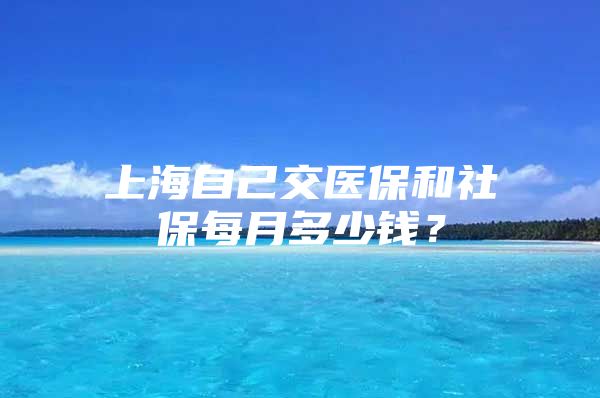 上海自己交医保和社保每月多少钱？