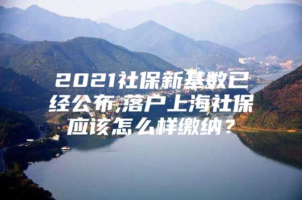 2021社保新基数已经公布,落户上海社保应该怎么样缴纳？