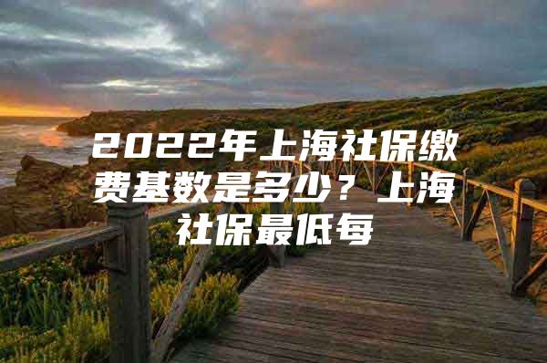 2022年上海社保缴费基数是多少？上海社保最低每