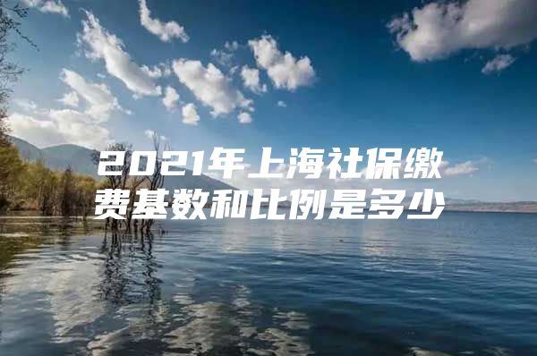 2021年上海社保缴费基数和比例是多少