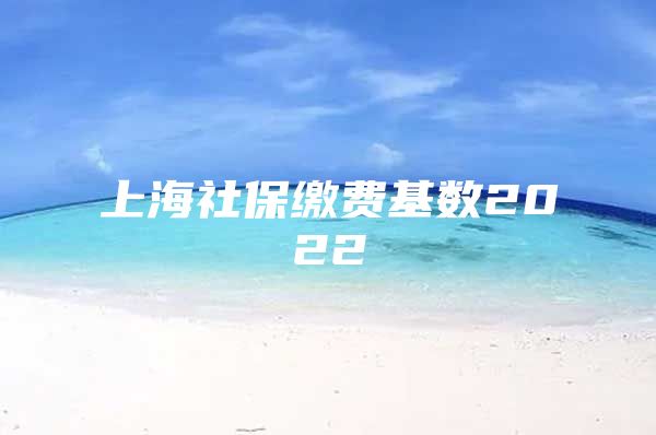 上海社保缴费基数2022